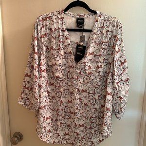 Torrid Disney Aristocat Marie Shirt Button Up NWT Size 1